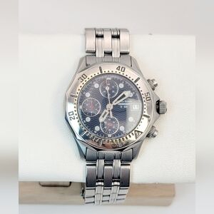 Charles Vogele CV-7355 Chronograph Watch 41mm Diver Style